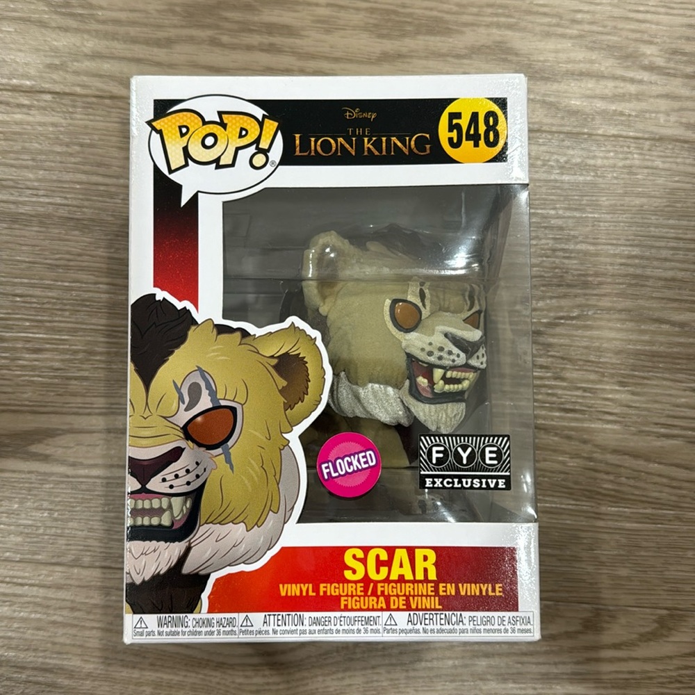 Funko Pop Scar The Lion King 548 Figure